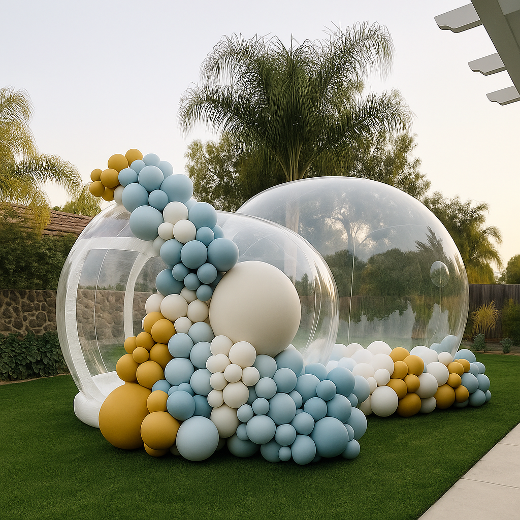 Balloon Garland Add-On for Bounce House