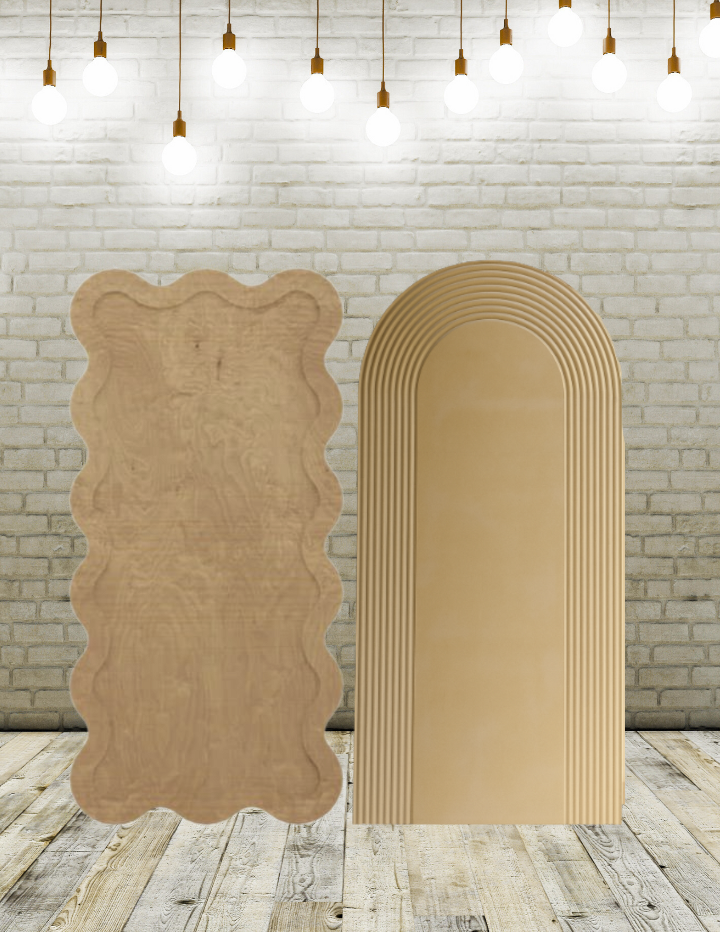 Ripple & Wavy Backdrop Set