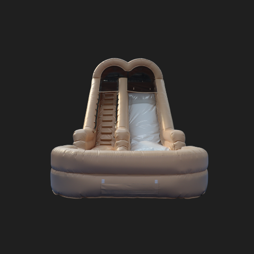 16ft Beige Water or Dry Slide