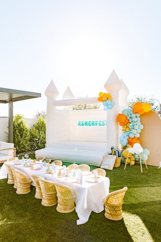 13 X 13 White Bounce House