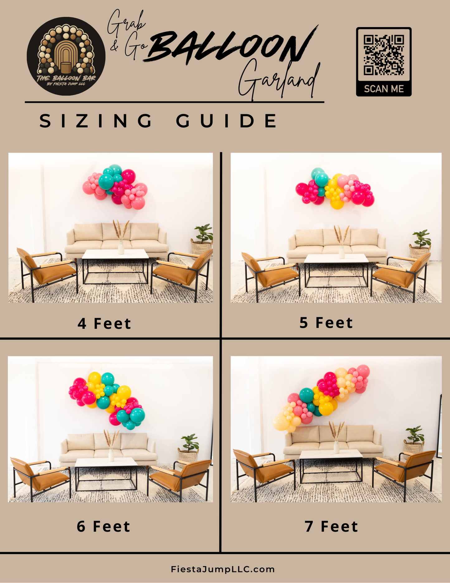 Grab & Go Balloon Garland