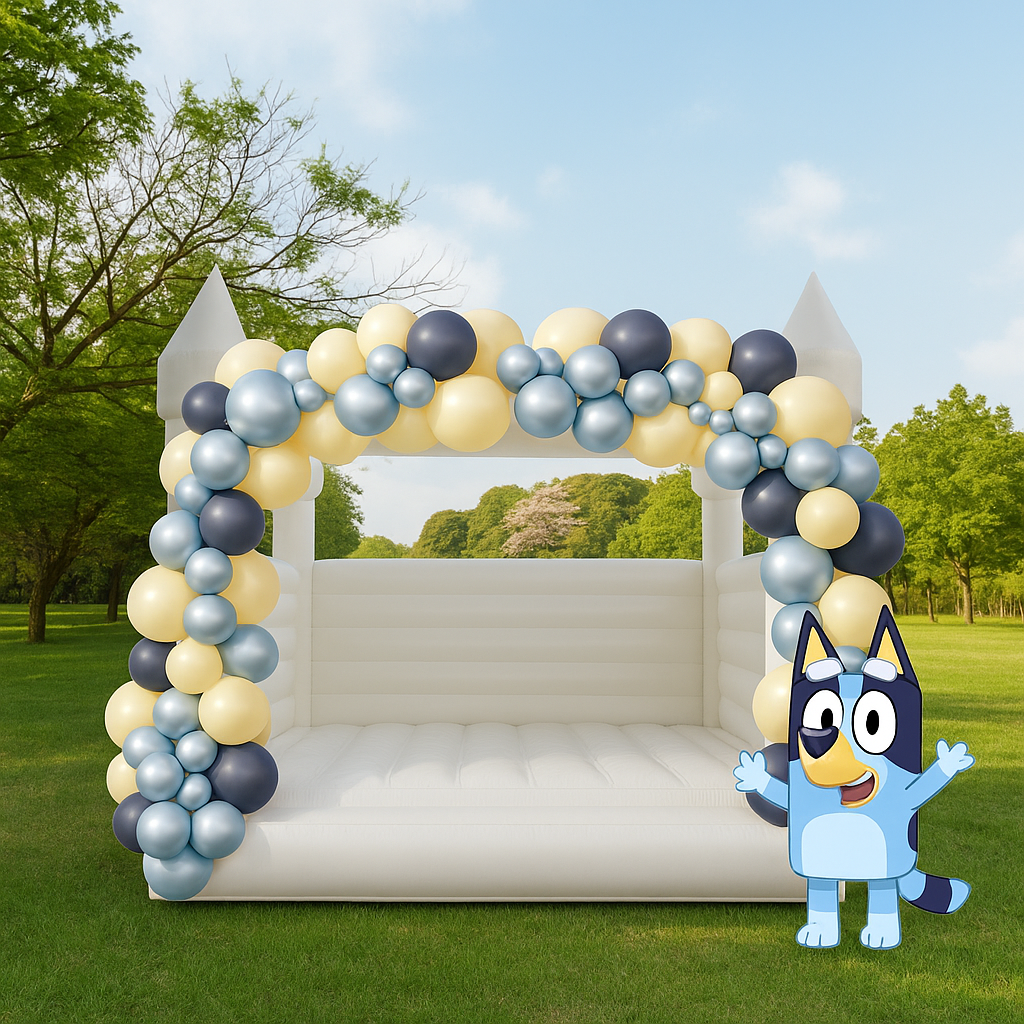 17 X 17 White Bounce House