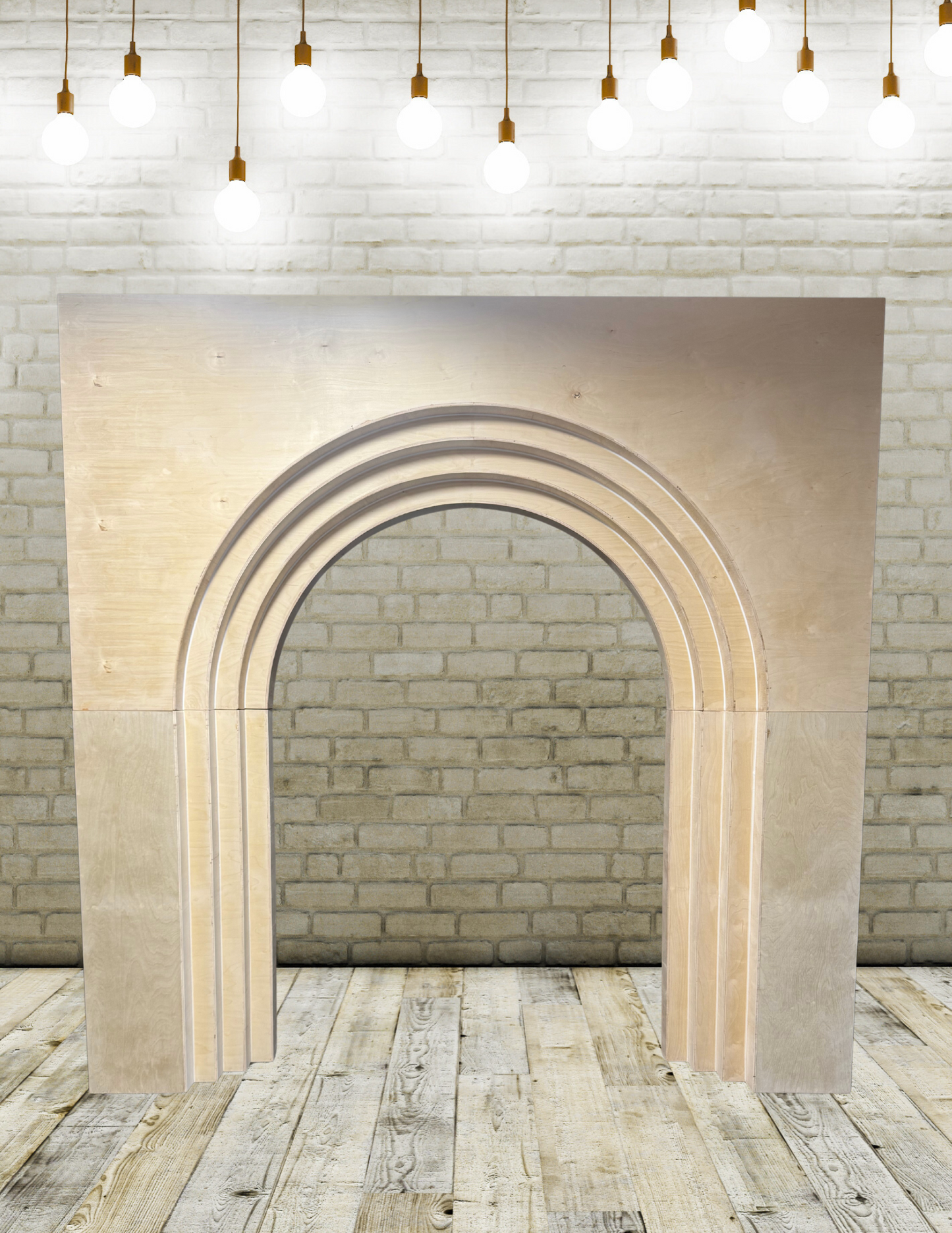 3D Square Arch Backdrop