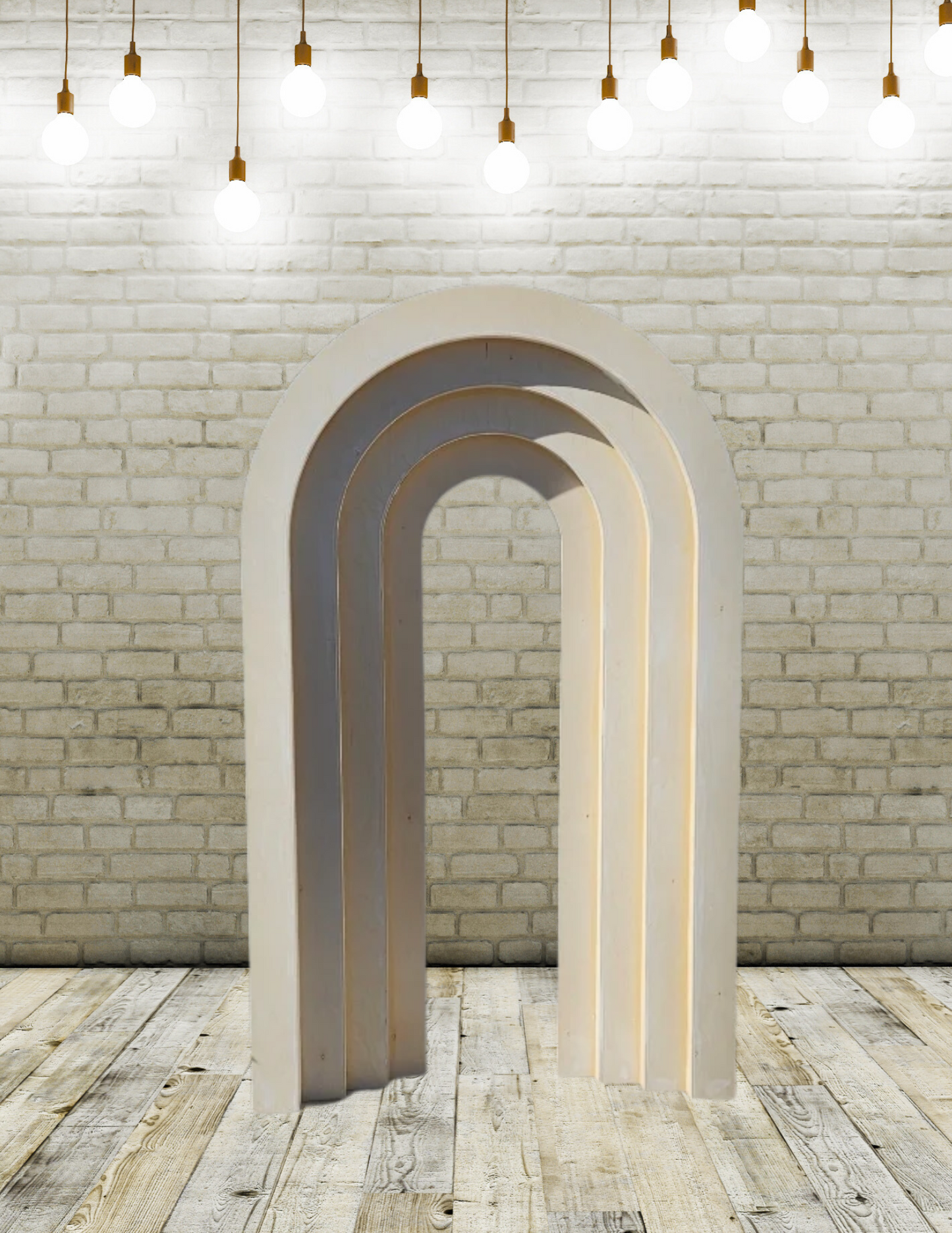3D Arch Backdrop