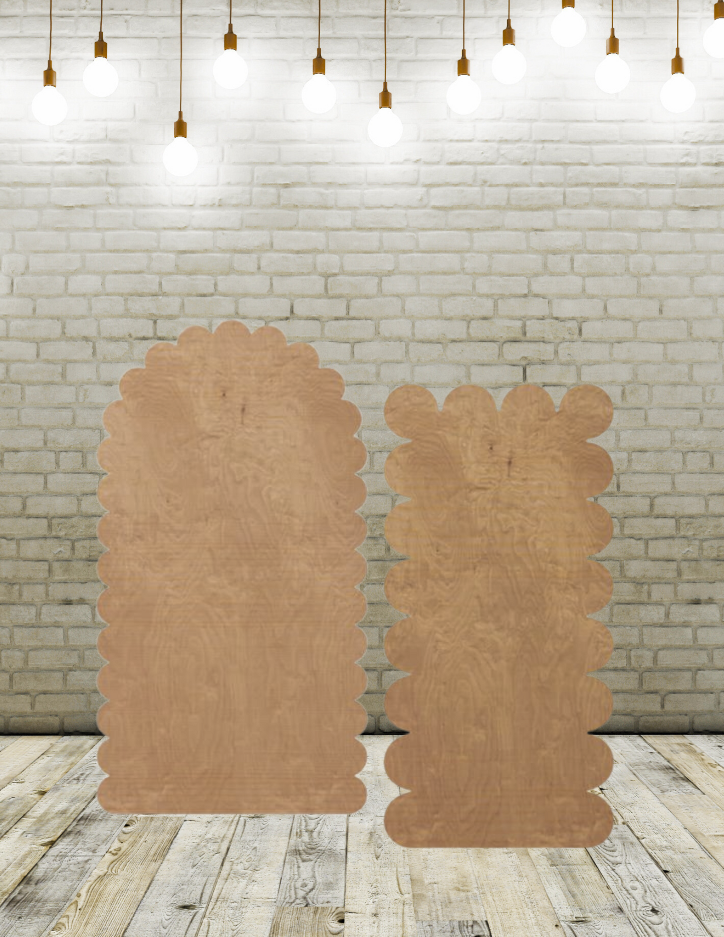 Wavy Backdrops - Single-Layer