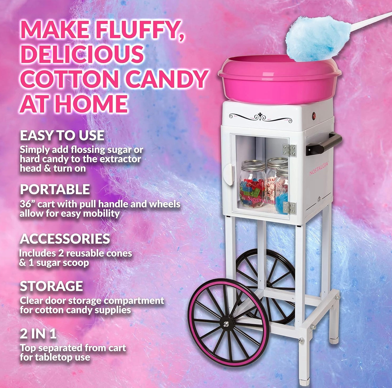 Cotton Candy Cart